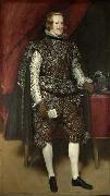 Diego Velazquez Diego Velasquez, Philip IV in Brown and Silver oil painting reproduction